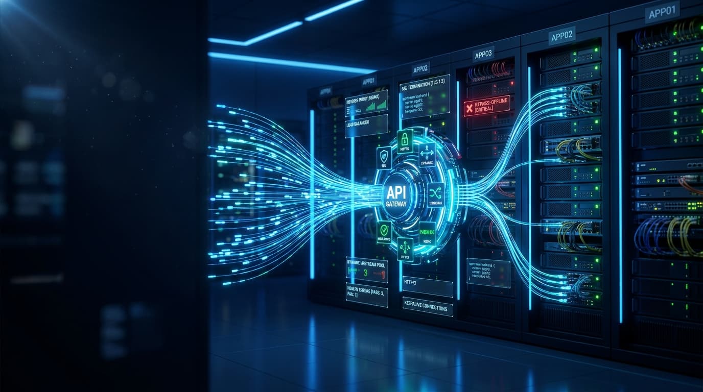 Optimizing API Gateway Routing: Reverse proxies, SSL terminations, and Dynamic Upstream Pools